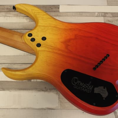 SALE! Ormsby Custom Shop Factory Standard H2 Hypemachine 7 - Red / Yellow Fade image 9