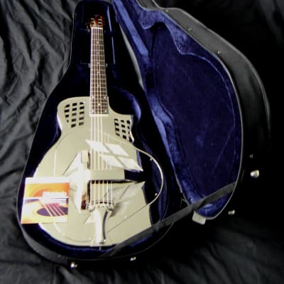 Tricone Resonator Guitar - Nickel Chrome Single Cut Body image 9