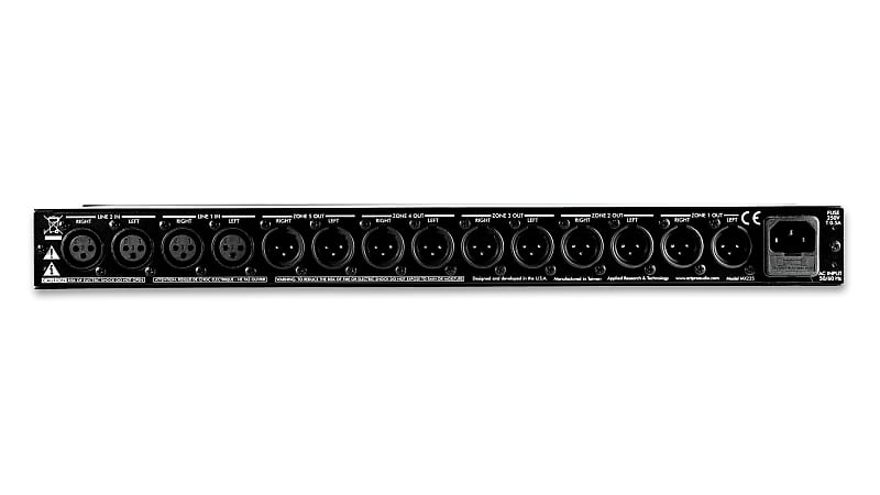 ART MX 225 - Stereo Dual Source Five Zone Distribution Mixer