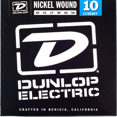 Dunlop DEN Nickel Wound Electric Guitar Strings - 10-52 image 1