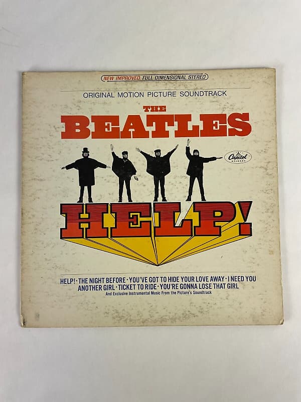 The Beatles Help Vinyl Record Reverb 7760