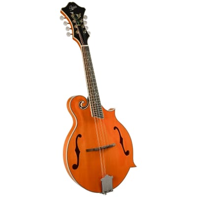 Rover RM-75 Deluxe F-Model Mandolin - Translucent Amber - Solid Top, Back, and Sides for sale