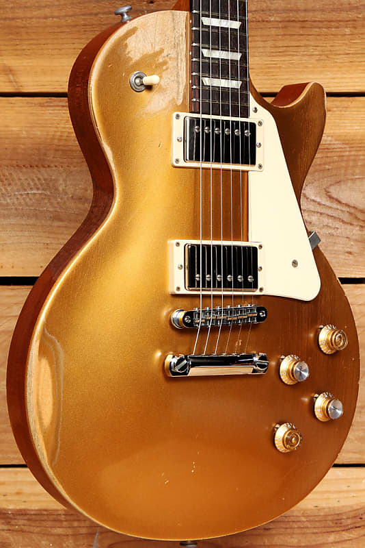 ギター Gibson les paul tribute 2017 gold top Used 2017 Gibson Les Paul Tribute Satin Gold Top | Reverb España