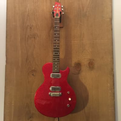 Brownsville Thug Electric Guitar Red Sparkle Bild 2