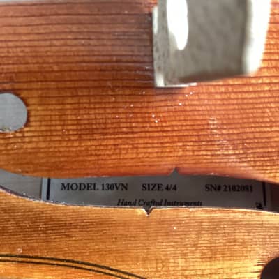 Panetto Strings  4/4 Violin 130 VN image 3