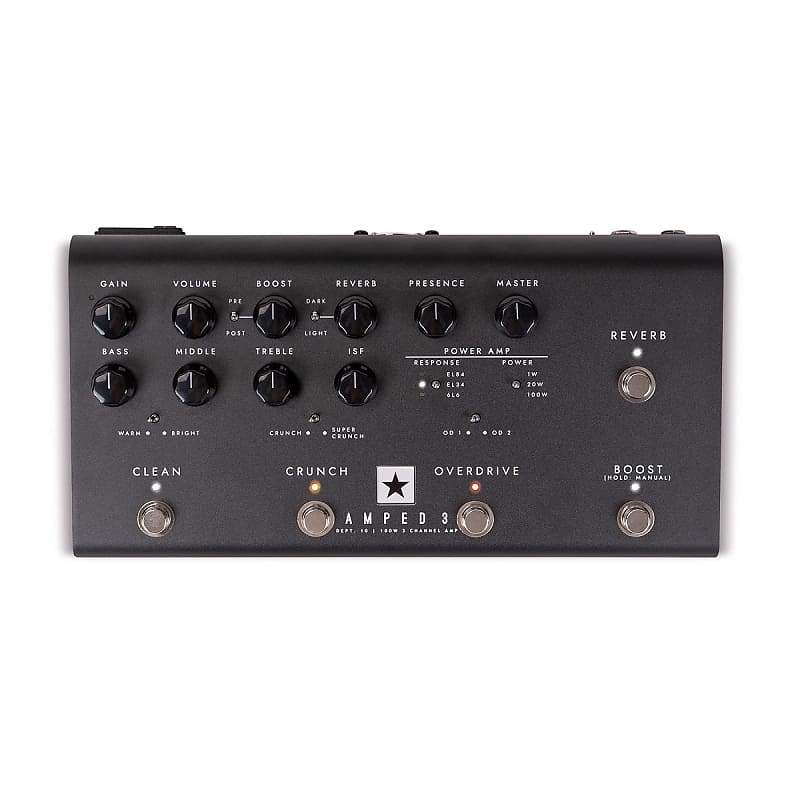 Blackstar Dept 10 AMPED 3 100w Amplifier Pedal Amp image 1