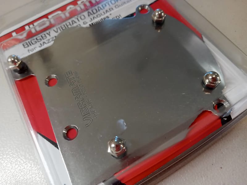 Vibramate V5JAMC Jazzmaster / Jaguar Bridge Adapter Kit for Reverb