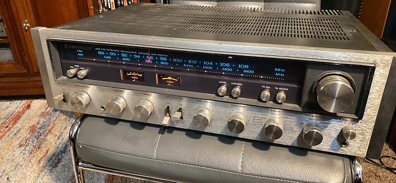 Kenwood vintage receiver KR-6600 1970s - Silver image 1