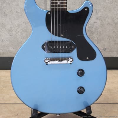 GrassRoots G-JR-LTD Pelham Blue, LP Junior Double Cut Style