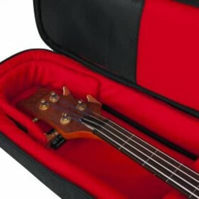 Gator Transit Series Bass Guitar Gig Bag with Charcoal Black Exterior image 2