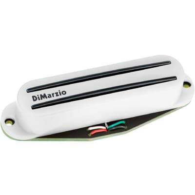 NEW DiMarzio DP182 Fast Track 2 Humbucking for Strat Size Pickup - WHITE image 1