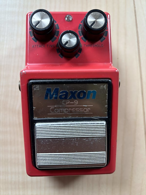 Maxon CP-9 Compressor guitar effect pedal Made in Japan | Reverb