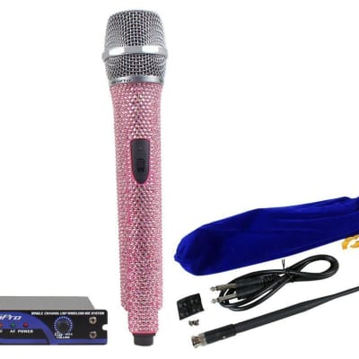 Vocopro UHF-18-Diamond-Pink UHF Wireless Microphone/Mic System+