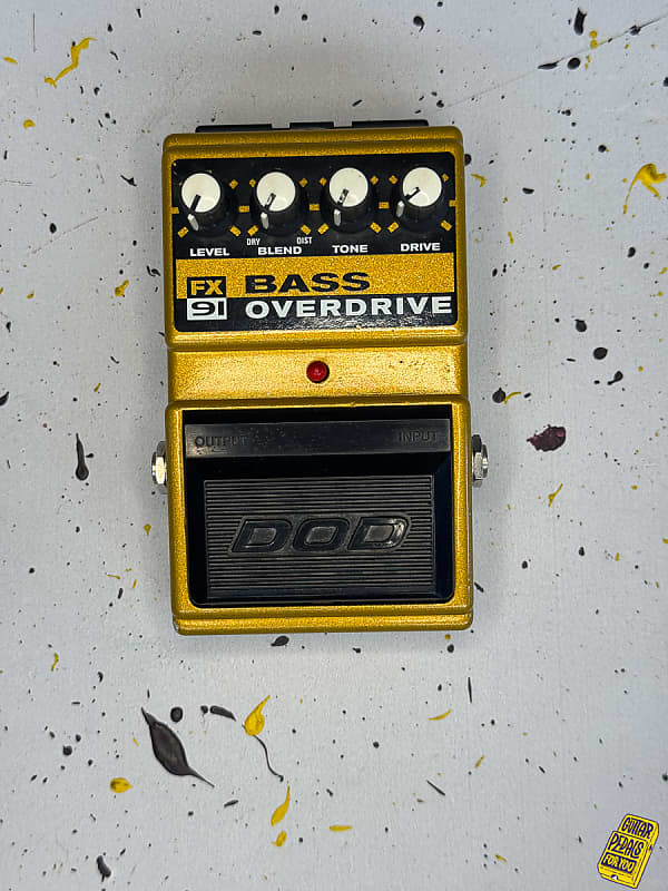 【通電OK】DOD FX91 ベースオーバードライブ DOD FX91 Bass Overdrive (Made In China) | Reverb