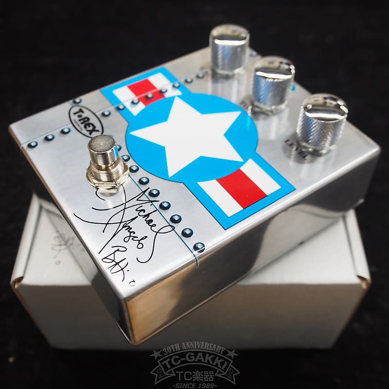 T-Rex Michael Angelo Batio Overdrive Pedal - YouTube