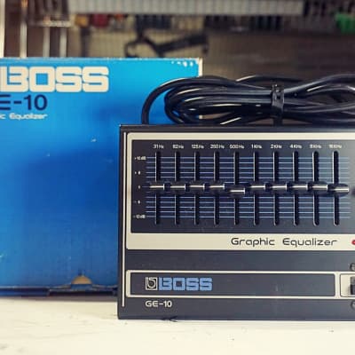 Boss GE-10 Graphic EQ | Reverb