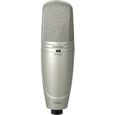 Shure KSM44 Large Diaphragm Multipattern Condenser Microphone