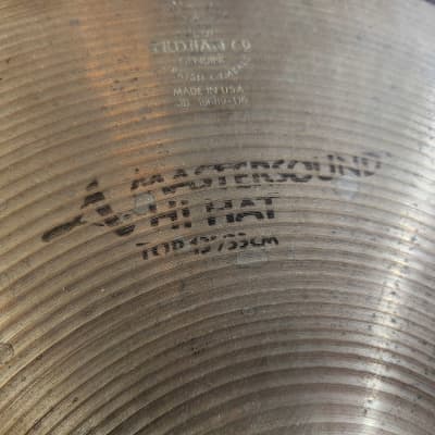 Zildjian 13" A Series Mastersound Hi-Hat Cymbals (Pair) - Traditional (Test video included) image 7
