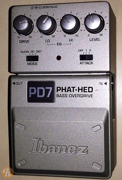 稀少 Ibanez / PD7 Phat-Hed Bass Overdrive