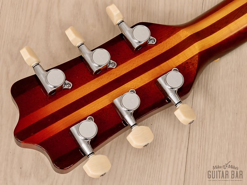 1980s Kawai F-III Vintage Neck Through Guitar Sunburst w/ Case