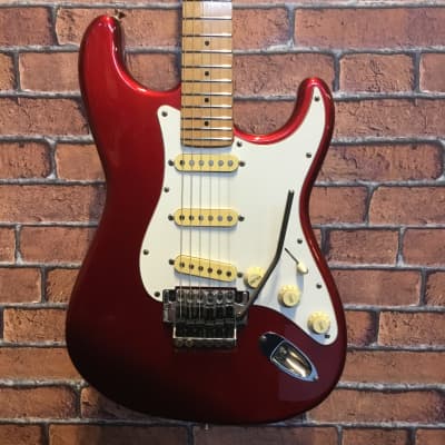 Fender Stratocaster MIJ Contemporary Serie Kahler Tremolo 1988 - Candy Apple Red for sale