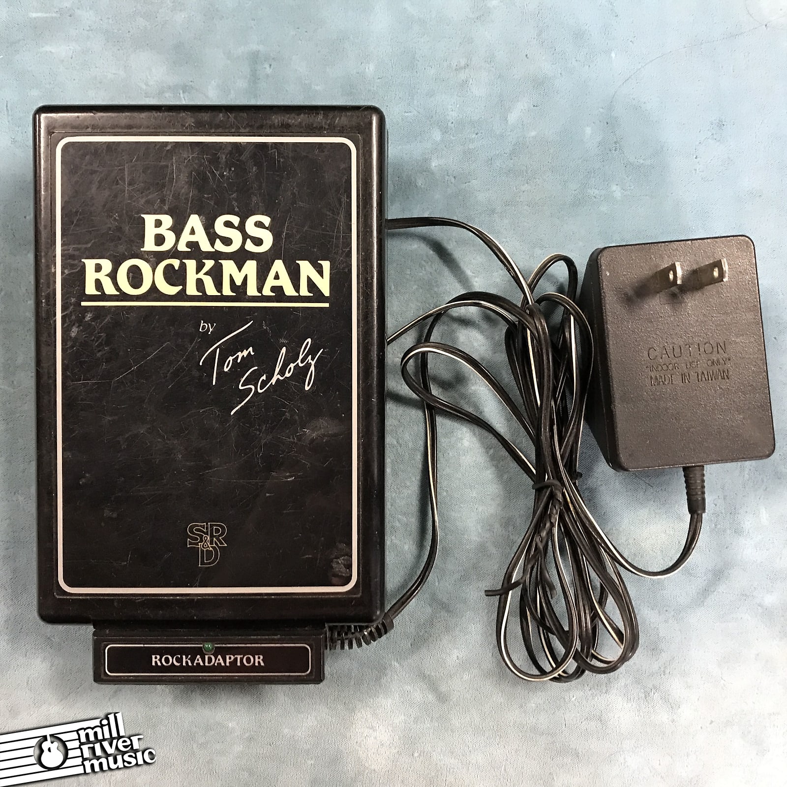 Vintage Rockman SR&D Tom Scholz Bass Rockman 1980s w/ Power Supply