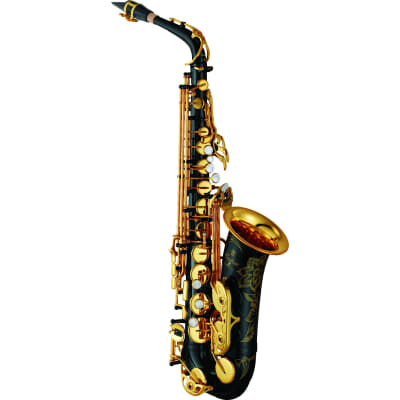 Yamaha YAS82Z IIB Custom Professional Alto Saxophone in Black Lacquer image 2