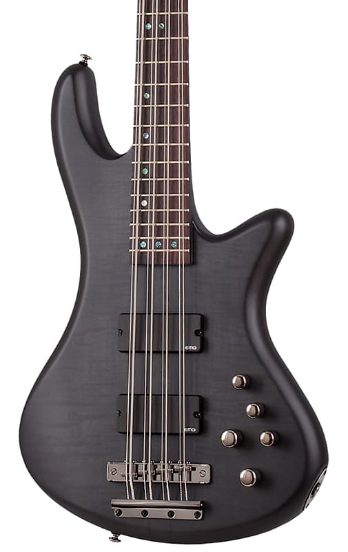 Schecter Stiletto Studio-8 Active 8-String Bass See-Thru Black