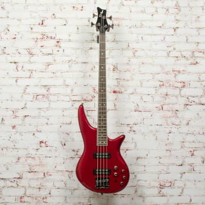USED Jackson - JS Series - Spectra IV JS3 - Bass Guitar - Laurel Fingerboard - Metallic Red image 2