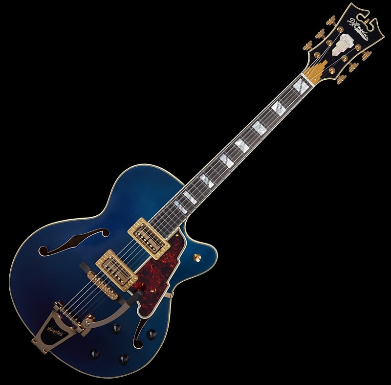 D'Angelico Deluxe 175 Hollow Body Single Cutaway with Bigsby Vibrato image 1