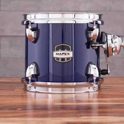 MAPEX MARS MAPLE 8 X 7 ADD ON TOM PACK WITH TH800 CLAMP, MIDNIGHT BLUE image 1