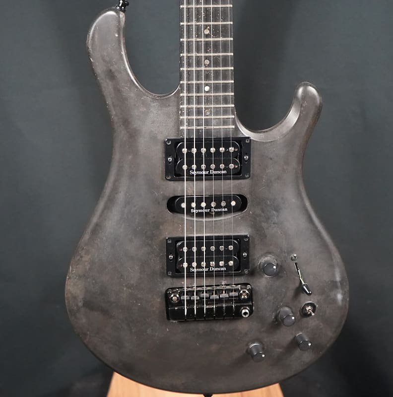 Eklein Flaxwood Steam Punk Electric Guitar w Piezo