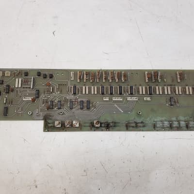 Moog Polymoog Synthesizer 203a Right Hand Control Board 11 – Parts or Repair