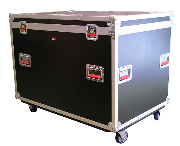 Gator G-TOURTRK4530HS Truck Pack Trunk 45x30x30" w/ Dividers and Casters image 1