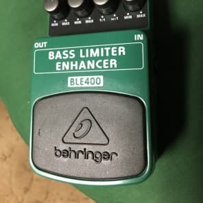 Behringer BLE400 Bass Limiter Enhancer Pedal | Reverb