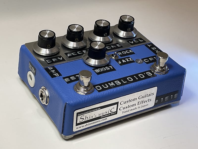 Shin's Music Dumbloid B Boost Special - Blue Tolex | Reverb