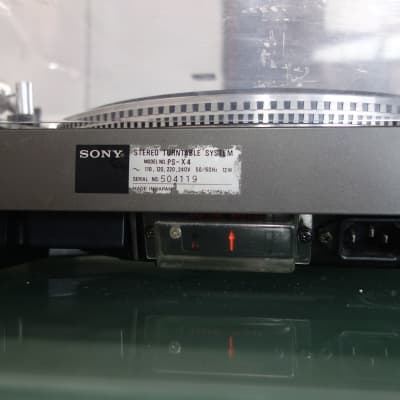 Direct Drive Turntable SONY PS-X4 + cellule SHURE M75-6S - High-End phono - Platine vinyle Révisée image 11
