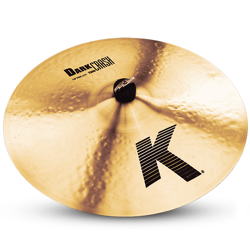 Zildjian 18" K Dark Crash Cymbal Thin K0904 image 1