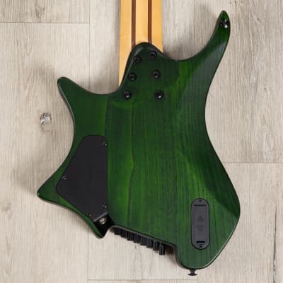 Strandberg Boden Original NX 8 Headless Multi-Scale 8-String Guitar, Earth Green image 4