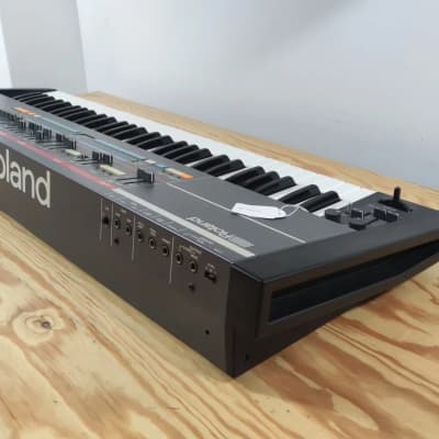 Roland Juno-106 61-Key Programmable Polyphonic Synthesizer 1984 - 1985 - Black image 6