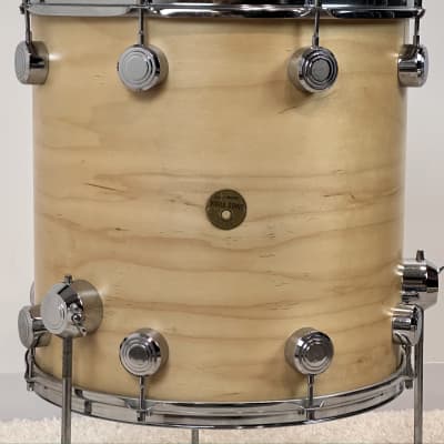George Hayman 22/13/16/5.5x14" Vibrasonic Drum Set - Refinished Natural Maple image 19