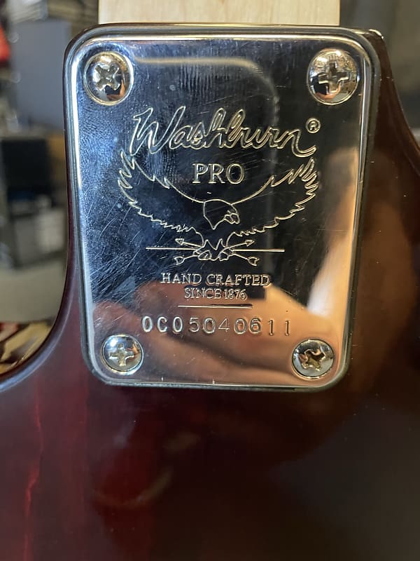 ギター Washburn pro - hand crafted since 1876 Washburn Pro X-Series - Burgundy | Reverb