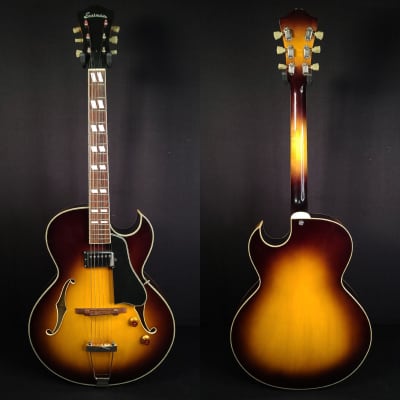 Used Eastman AR371 Archtop Hollowbody Guitar w/Hard Case image 3