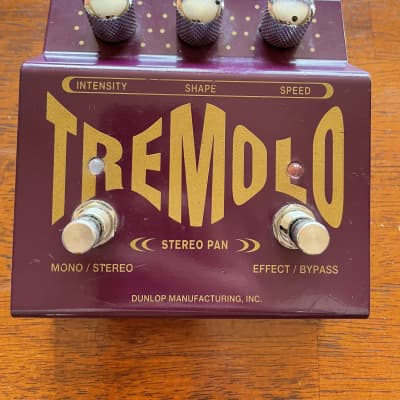 Dunlop TS-1 Stereo Tremolo Effects Pedal Stereo Pan Free USA