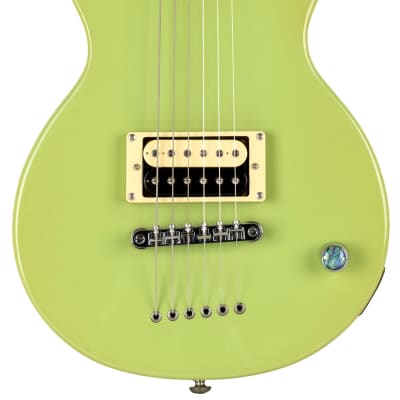 Recent Xavier Travel Guitar Green image 3