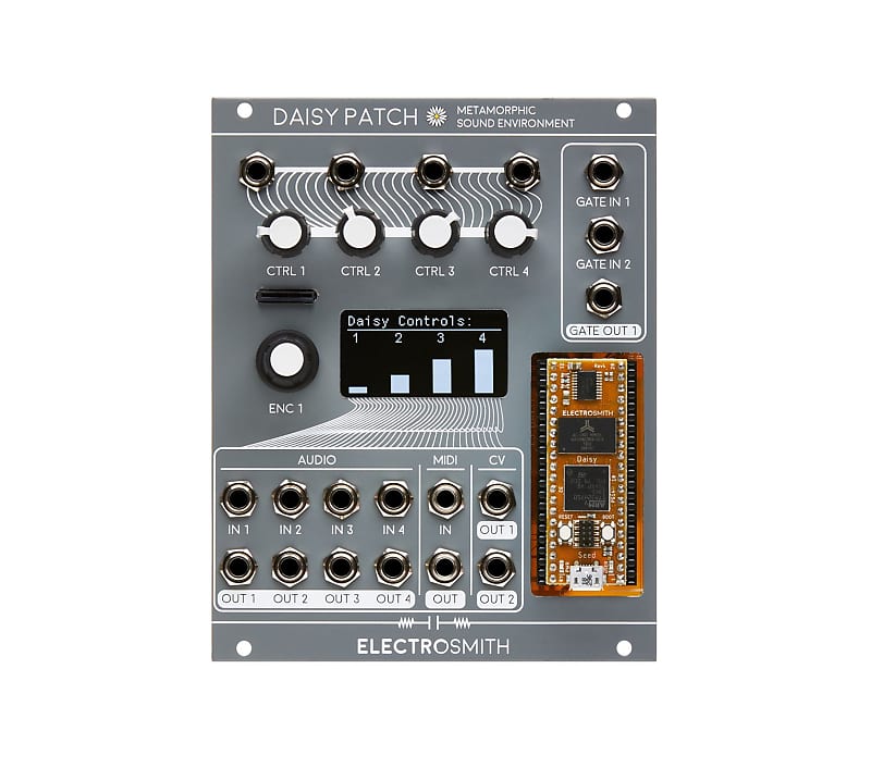 Electro-Smith Daisy-Patch + 16n (TRS MIDI) - YouTube