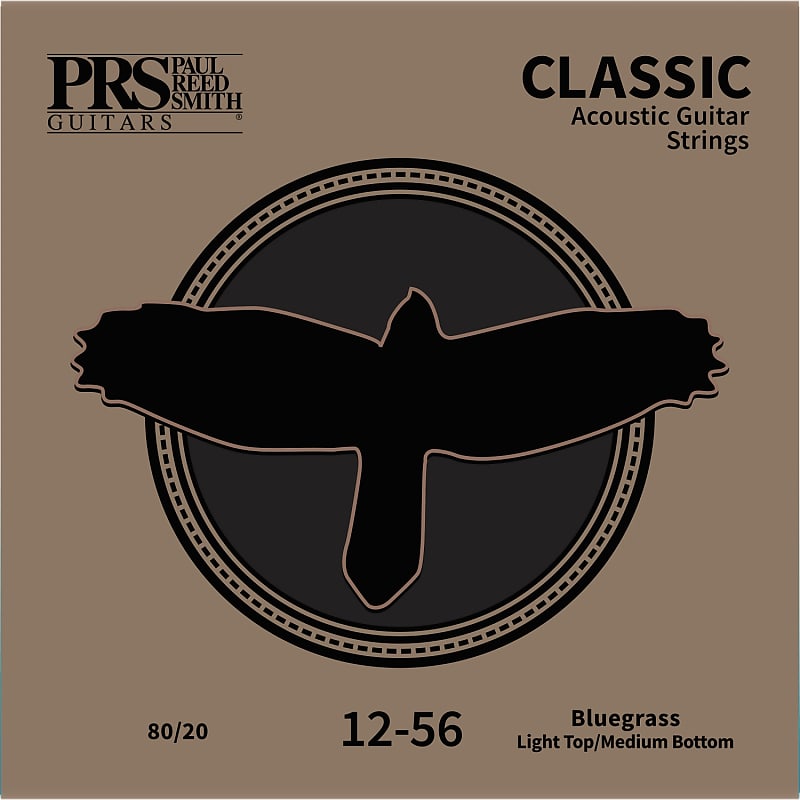 PRS Classic 80 20 Acoustic Guitar Strings Bluegrass .012 .056