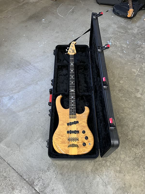 1988 Alembic Persuader PMSB-5 5-string Bass signed by