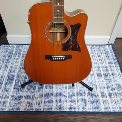 Epiphone Masterbilt AJ-500ME NS acoustic/electric — Excellent Condition |  Reverb