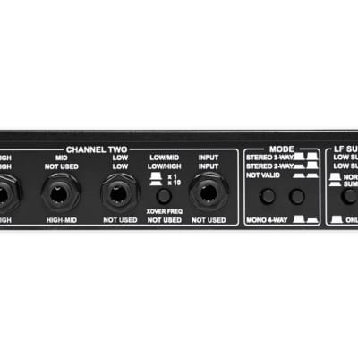 DBX 234S Stereo 2/3 Way/Mono 4-Way Professional Crossover, Rack Mount, 2 Channel image 3